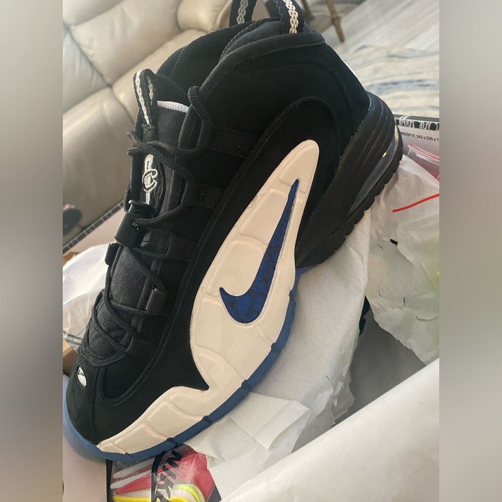 Size 8 - Nike Air Max Penny 1 x Social Status Black